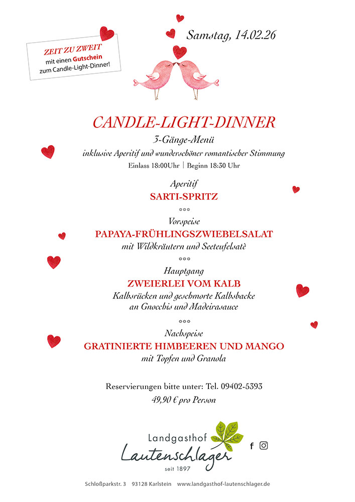 Candle-Light-Dinner 2026