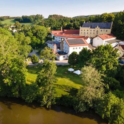 Luftaufnahme Karlstein